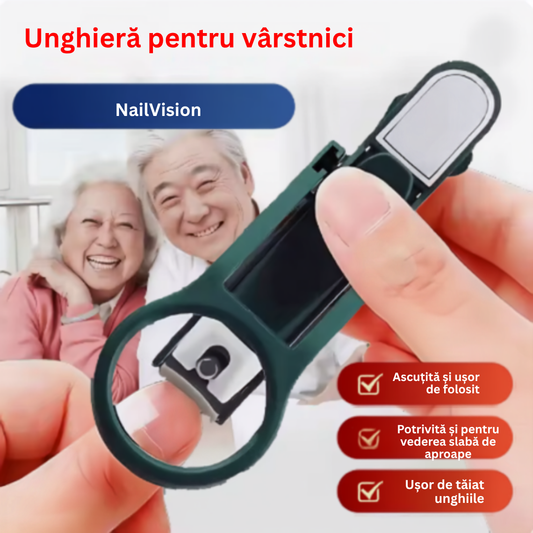 NailVision – Unghieră cu Lupă Integrată