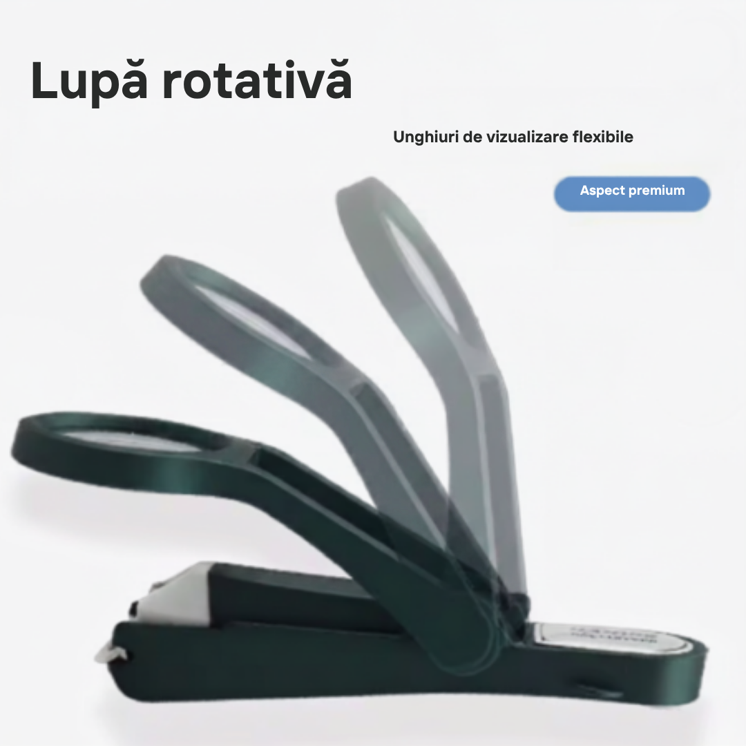 NailVision – Unghieră cu Lupă Integrată